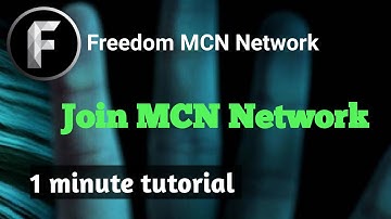 How To Join Mcn | How To Join Mcn Network
