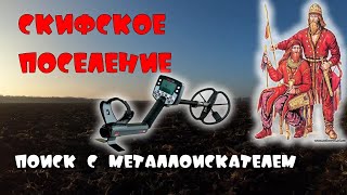 Скифское поселение/ Поиск с металлоискателем/ Черняховская культура/ Поиск монет