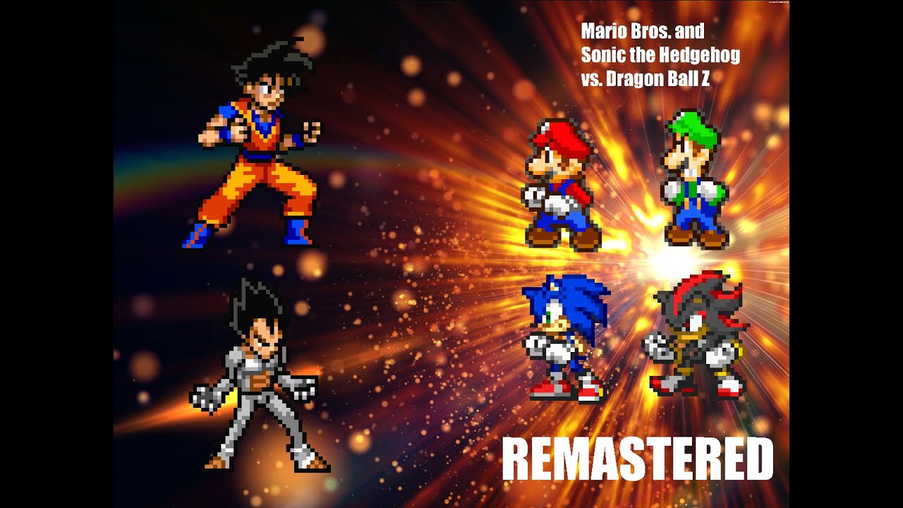 Mario Bros. and Sonic the Hedgehog vs. Dragon Ball Z ...