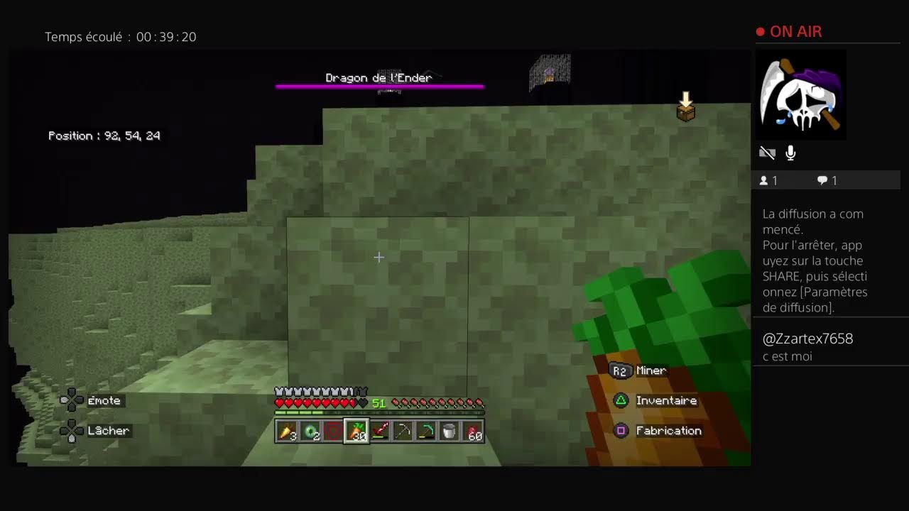Gros live minecraft