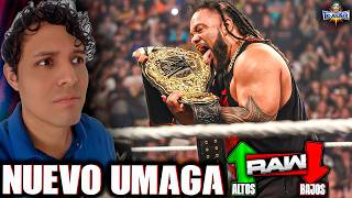 JACOB FATU es el NUEVO UMAGA 🙄 DESTRUYE al BLOODLINE!! ADIÓS ASUKA 😢 - ALTOS y BAJOS RAW