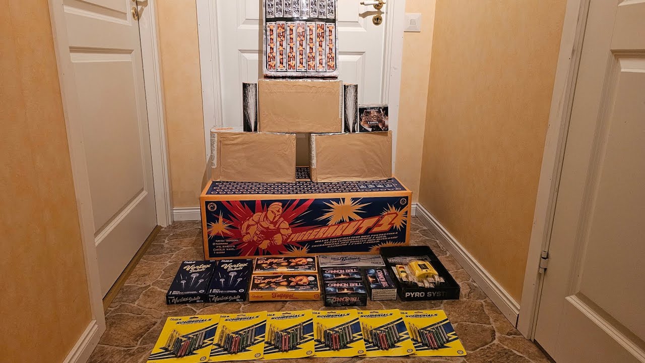 Mina Fyrverkerier 2024-2025!!! (Del 2) (4verkerier Hyllinge)