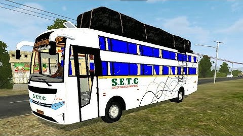 Prakash Vega Non AC Sleeper Bus Mod For Bus Simulator Indonesia