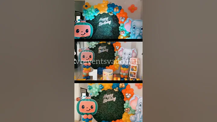 1st Birthday special Cocomelon theme Decoration 🎉