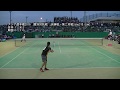 ★ソフトテニス　アジア選手権2016　男子　国別対抗戦　決勝戦　日本ー韓国２　増田ーキムドンフン