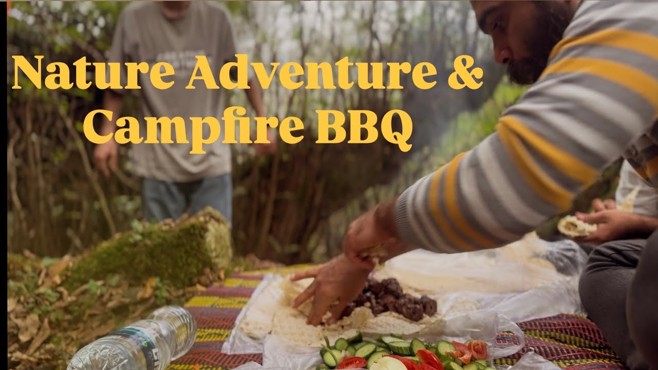 Cooking In Nature Nature Adventure & Campfire BBQ | Relaxing Outdoor Cooking in the Wild🏕 ...