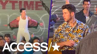 Jonas Brothers Bring '80s Vibe To ‘Only Human’ While Filming Music Video (EXCLUSIVE)