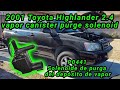 2001 Toyota Highlander 2.4 Cómo cambiar el solenoide de purga del depósito de vapor código P0441