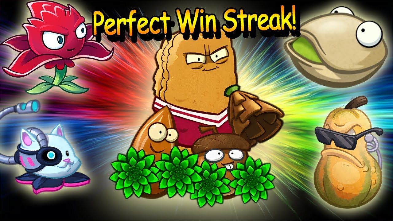 Perfect Win Streak With The Craziest Go-Nuts Buff Deck ▌ PvZ Heroes