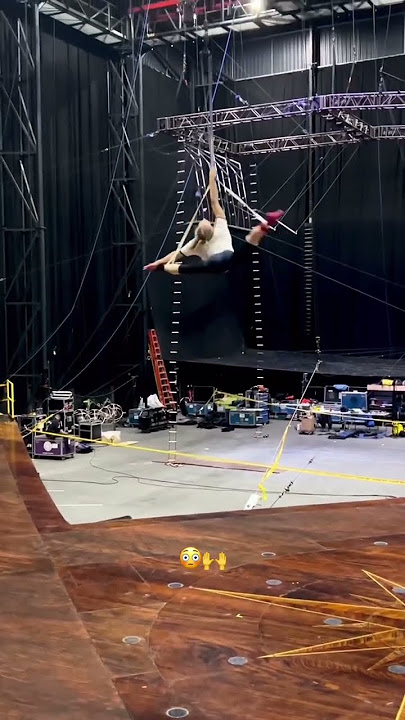 #Alegria training but the commentary is just emojis 🤭  Cirque du Soleil #shorts