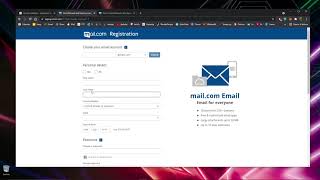 Video Guide - Create Mail, Fast, Easy, Free with Mail.com, Fastest Way to Create a New Email Account screenshot 3