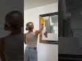 Why spend thousands when you can get a new mirror for $7 🤩 #diy #flip #newmirror #houseprojects