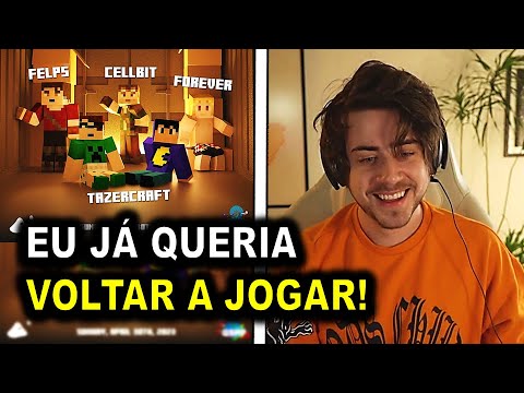 CELLBIT ANUNCIA FINALMENTE SUA VOLTA AO MINECRAFT!!! - YouTube