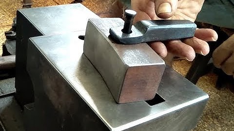 Blacksmithing - Making a Hardy Swage - Shrinking to Join Pieces