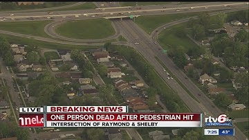 Pedestrian killed in hit-and-run crash near I-65