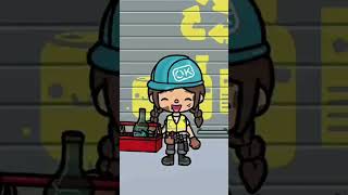 Rainbow hair girl refused poor man's love ❤️ #tocaboca #tocalifeworld #tocaadventure