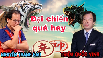 Trận cờ là cuộc đại chiến hay giữa Nguyễn Thành Bảo vs Triệu Quốc Vinh