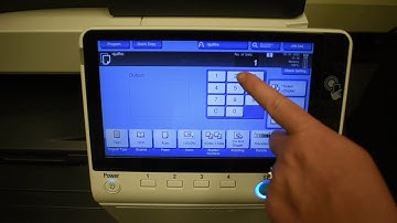 PaperCut: Using the device functions like copy