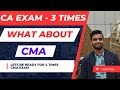 Ca exam  3 times in a year  what about cma  cs  4 times cma exam in a year is it applicable 