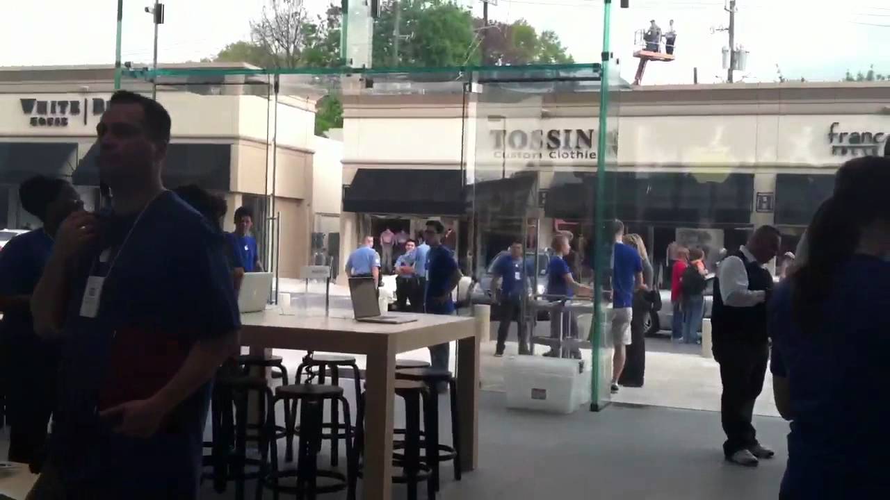Apple Store the Highland Village in Houston, Tx 6 YouTube