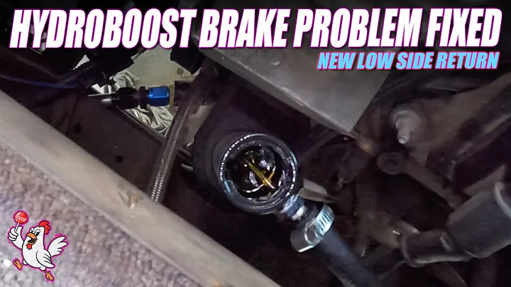 Hydroboost Brakes Locking Up Problem Solved