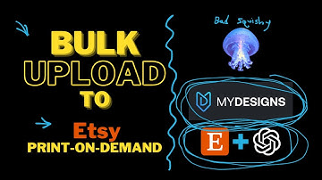 Create Multiple Etsy Listings at Once ~ Full Course: Mydesigns (Beginner Friendly)