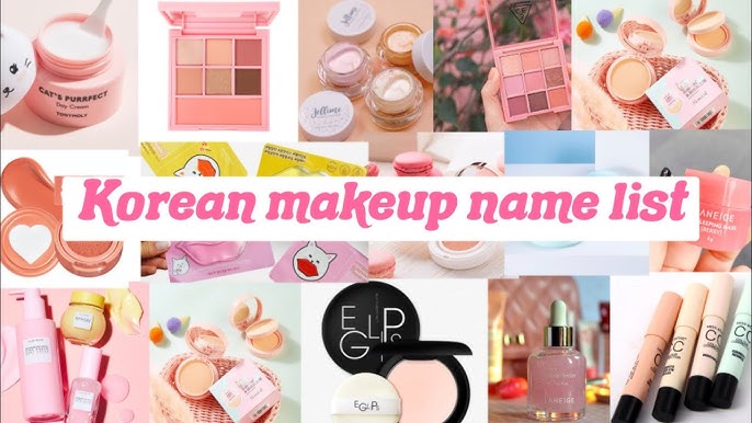 Korean Makeup Products With Names