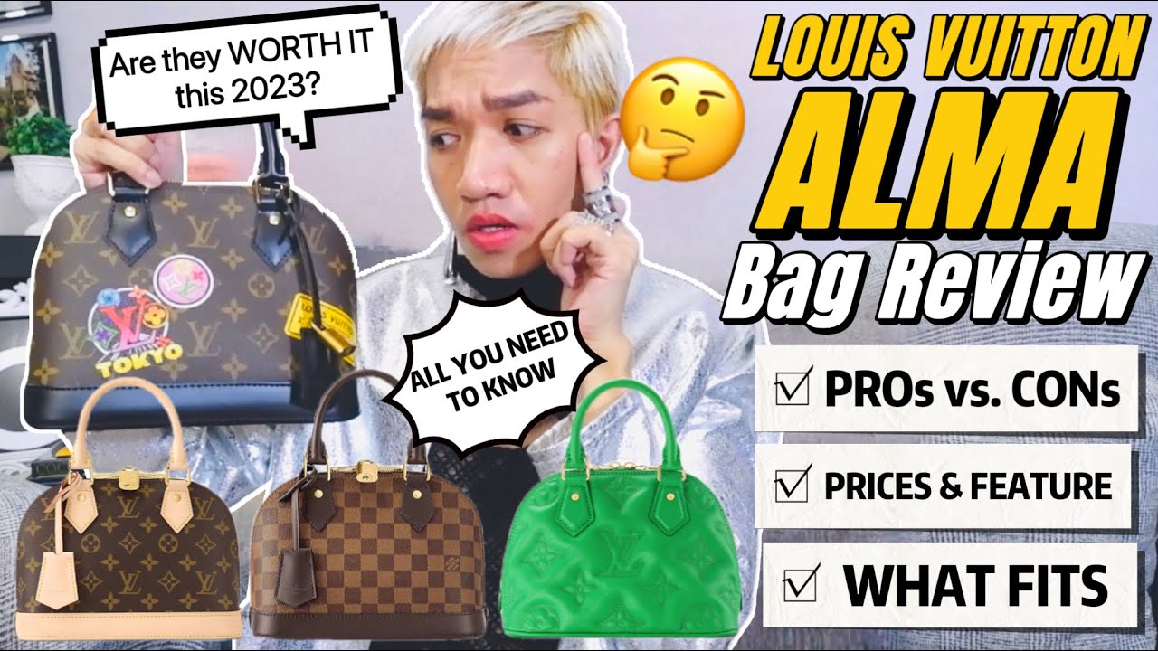 Discover our latest Louis Vuitton Alma Collection, Detailed Review