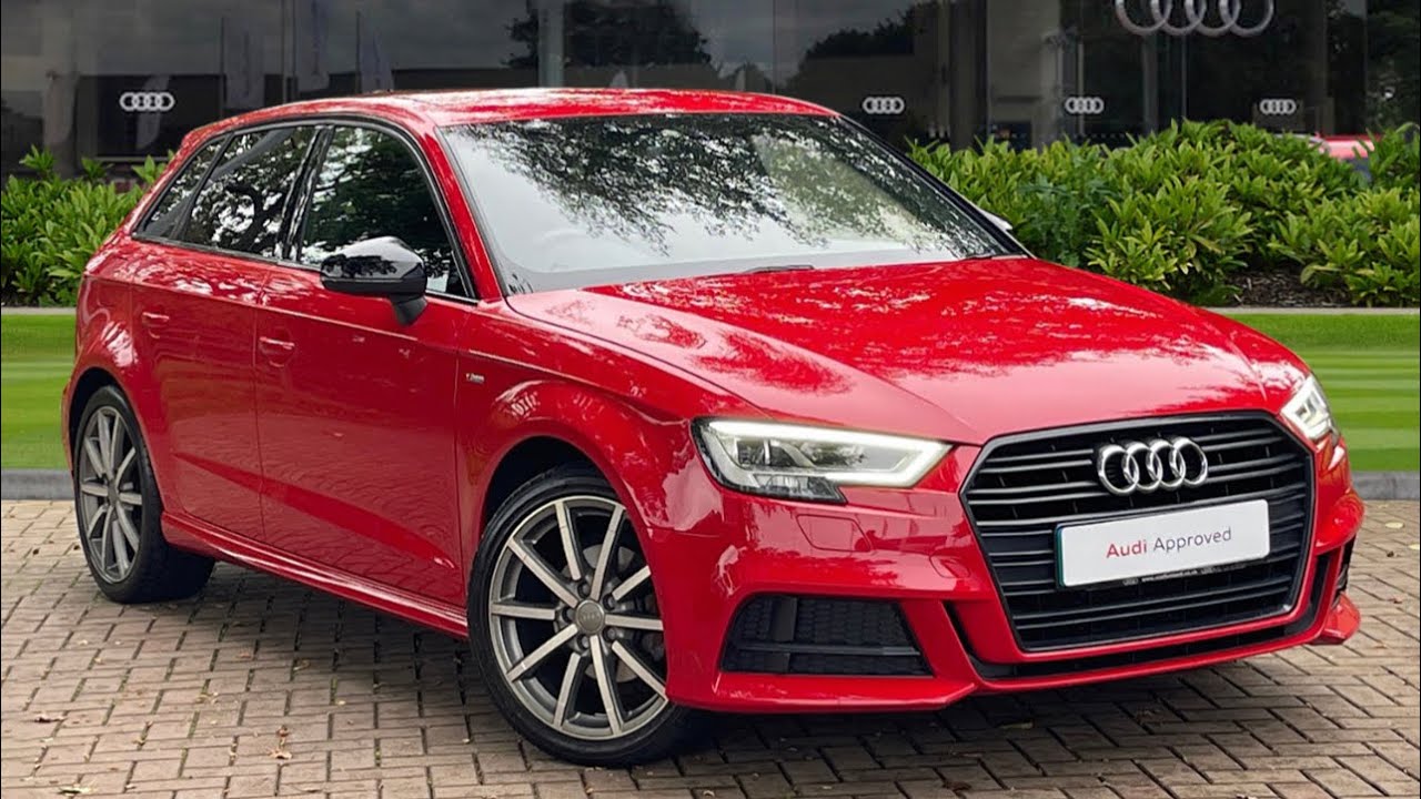 Approved used Audi A3 Sportback Black Edition 30 TFSI 116 PS 6speed