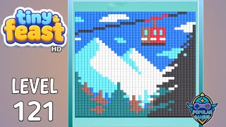 Tiny Feast Level 121: Gameplay Solution
