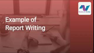 Report Writing | Business Writing | Writing Skills | Example | Free tutorial