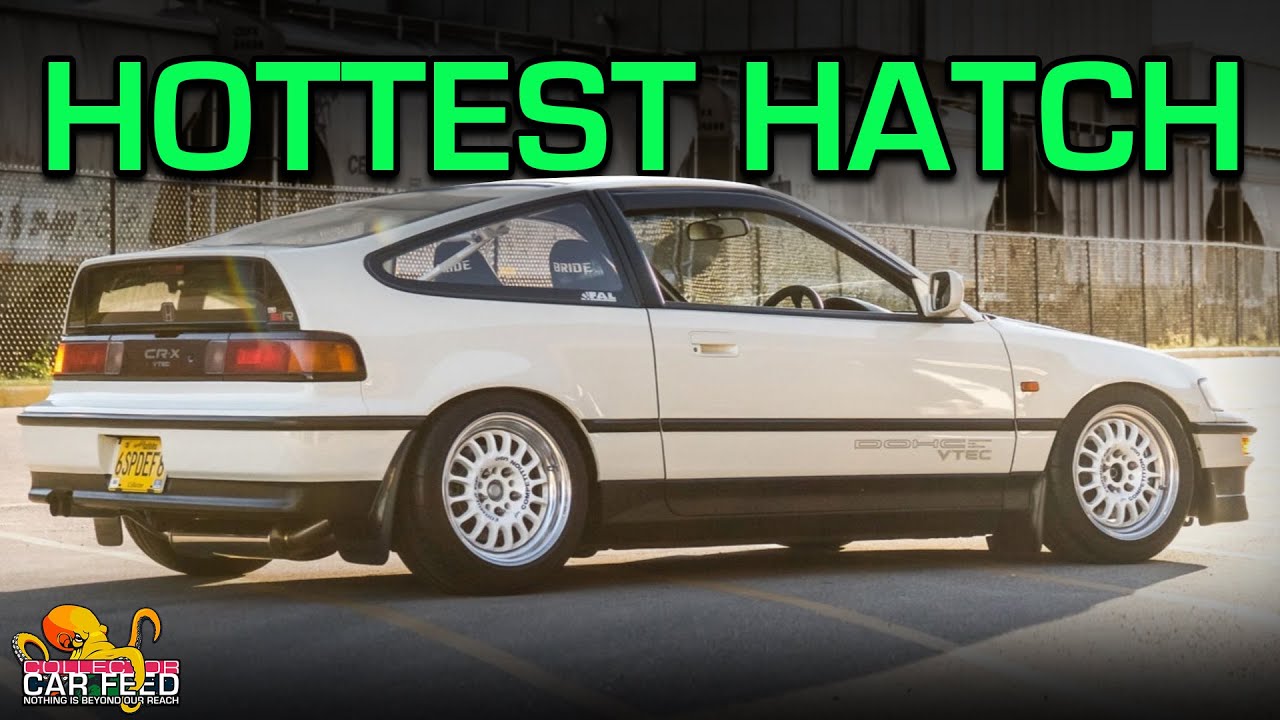 The HONDA CRX SI is a rapidly appreciating JDM classic - YouTube