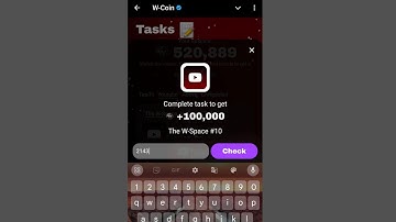 WATCH THE W-SPACE AND FIND A CODE | W COIN NEW YOUTUBE VIDEO CODE INPUT CODE HERE W COIN VIDEO CODE