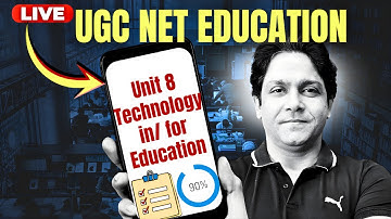UGC NET Education Unit 8 Technology in/ for Education #educators_plus