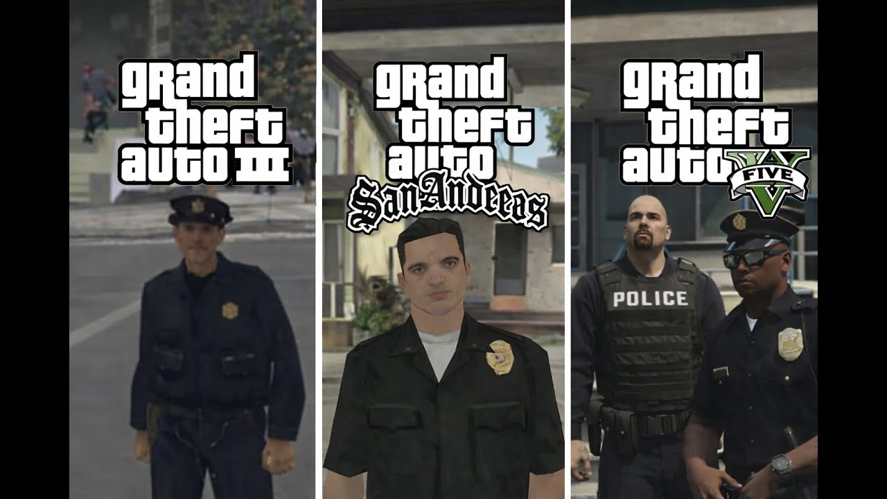 Police Logic in GTA Games (2001-2025)