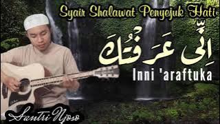 Inni Aroftuka   Lirik Bahasa Arab || Santri Njoso