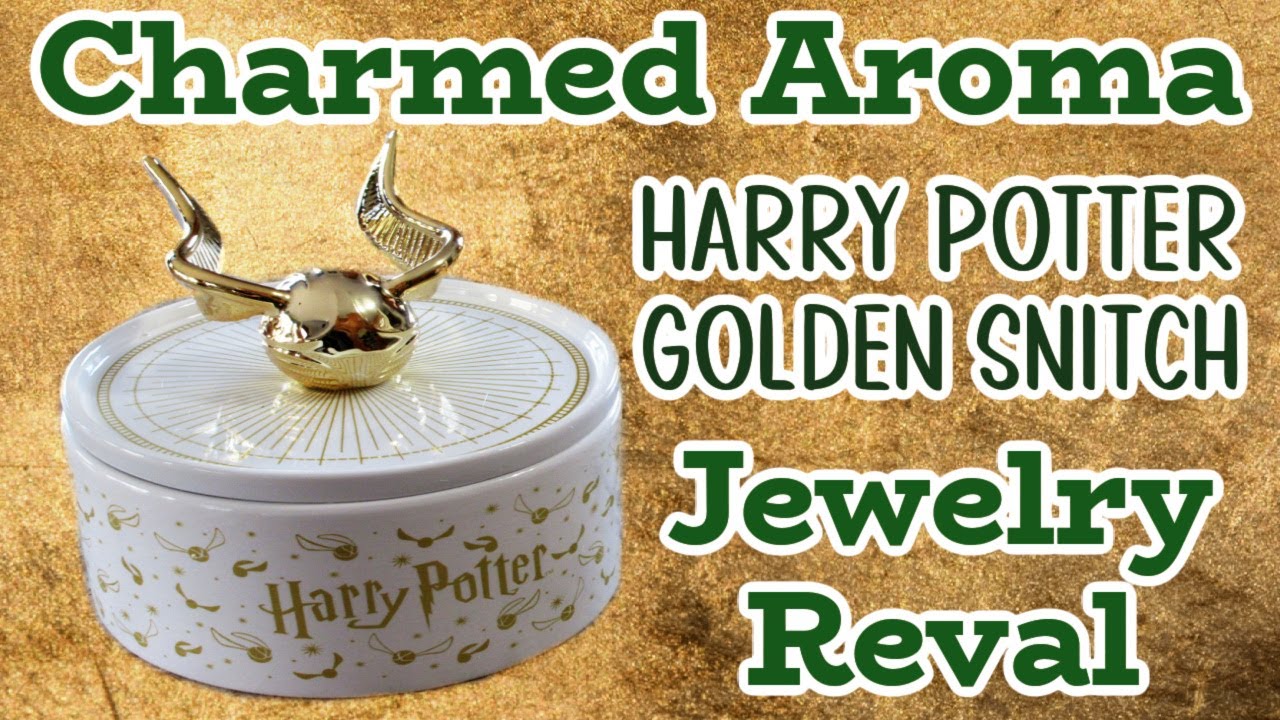 Charmed Aroma Necklace Reveal Harry Potter Golden Snitch Candle