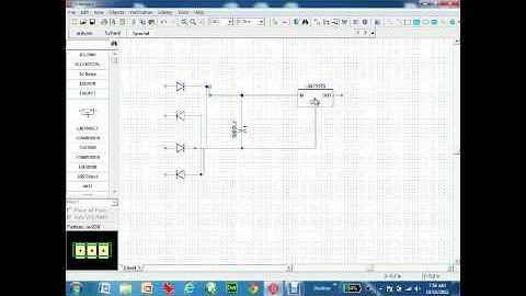 Making a Schematic Using Diptrace