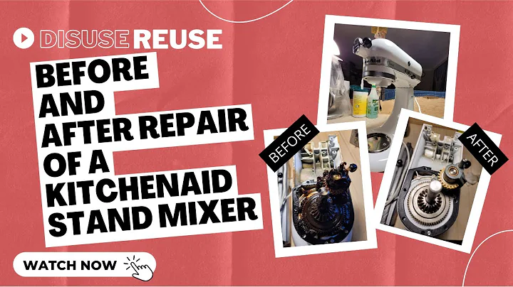 How to repair a KitchenAid mixer. Fixing common problems with your KitchenAid mixer