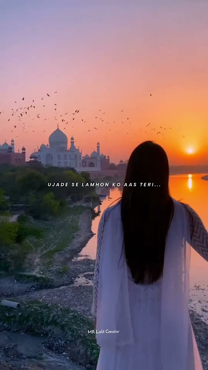 Ujhdhe se lamho ko aas teri zakhmi dilo ko pyaas teri🥺🥀|whatsapp status |lyrics status |#shorts​