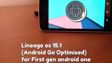 Android Go rom for 1st Gen Android One(Micromax Canvas A1)