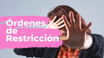 ¿Cómo puedo poner una orden de restriccion a una persona?