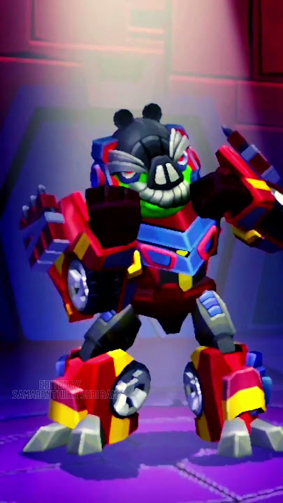 Angry birds transformers | Transition | Optimus prime | Bumblebee | Deadend | Thrust