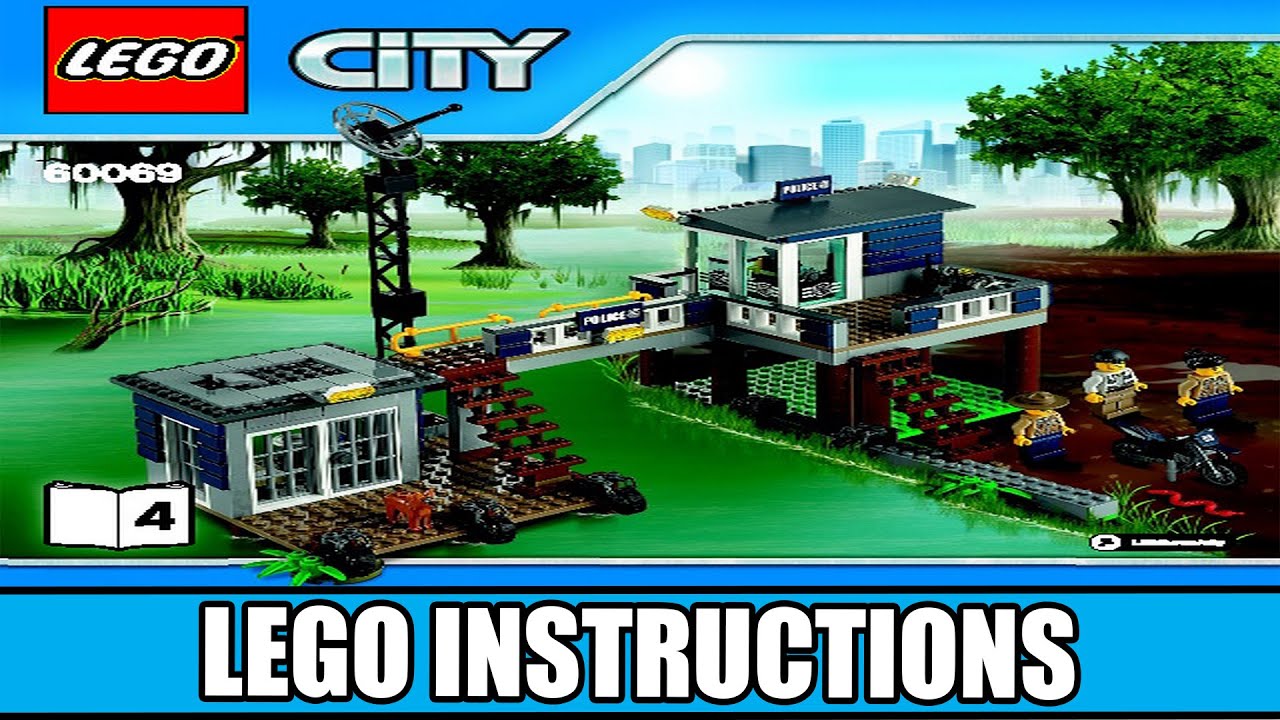 ファッションデザイナー LEGO City Police Swamp Station