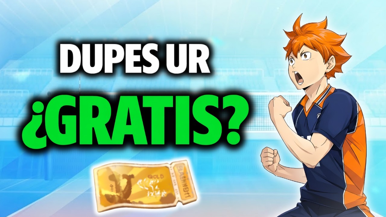 Por FIN: Cómo conseguir DUPES de UR "Gratis" en Haikyuu Fly High 📈 Actualización