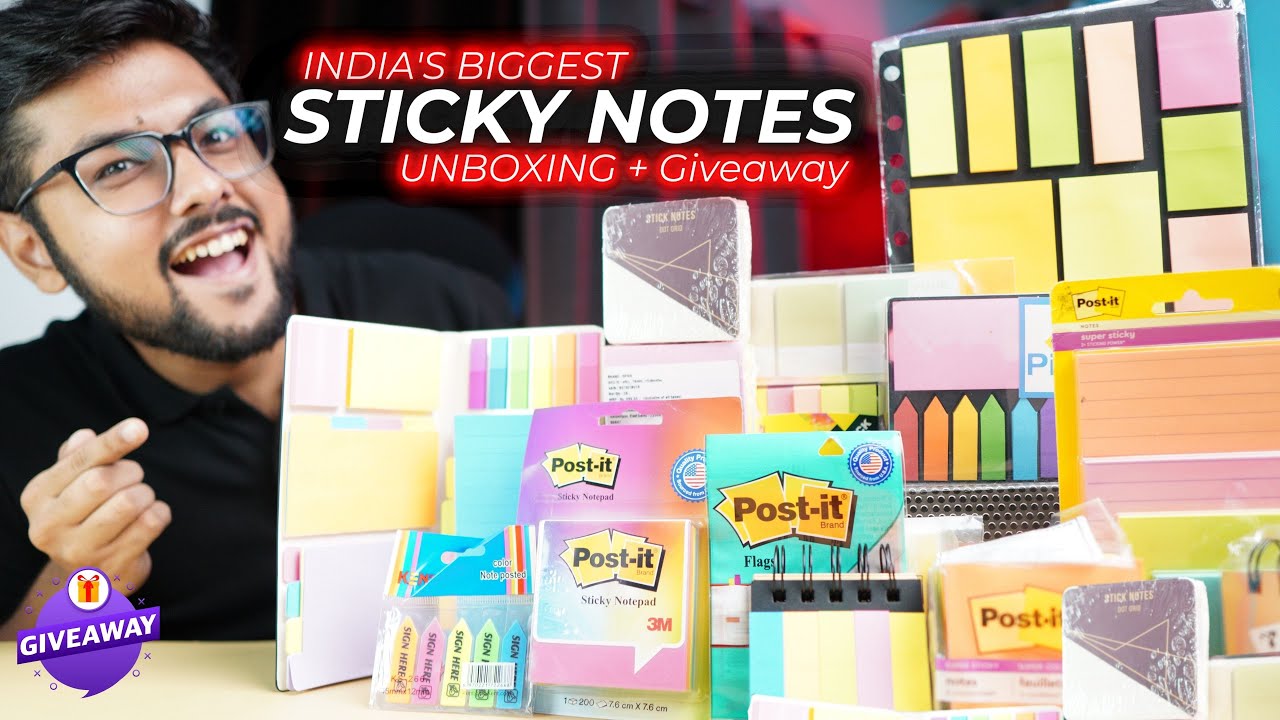 Buy MeRaYo Sticky Notes, Sticky Notes Pad, Sticky Notes Big Size