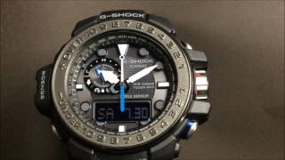 CASIO G-SHOCK GULFMASTER カシオ腕時計GショックGWN-1000C-1AJF - YouTube