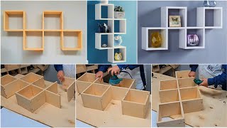 Amazing DIY Wall Shelves To Make At Home| Wooden Bookshelves Decoration Ideas| Woodworking Projects by HASHTAG WOODWORKS 654 views 2 months ago 3 minutes, 8 seconds