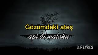 Yalan - Serhat Durmus - (lyrics - terjemahan)