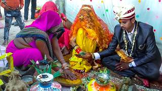 Indian Bagheli Shadi Satendra Sang Rekha Ka Vivah Barat Nikashi & Oli Ki Rasam #weddingvideo